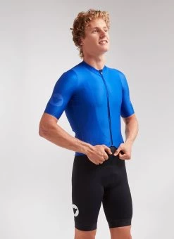 Racing Blue Essentials TEAM Men's Jersey -Pro Fit Shop C Side 20.09.03 BSC TEAM RACING BLUE JERSEY SS 0004