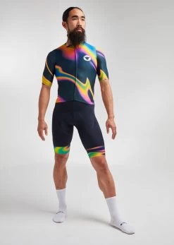 Prism Flare Essentials TEAM LTD Men's Jersey -Pro Fit Shop H Front 20.09.02 BSC CYBERPUNK M PRISM JERSEY SS 0001
