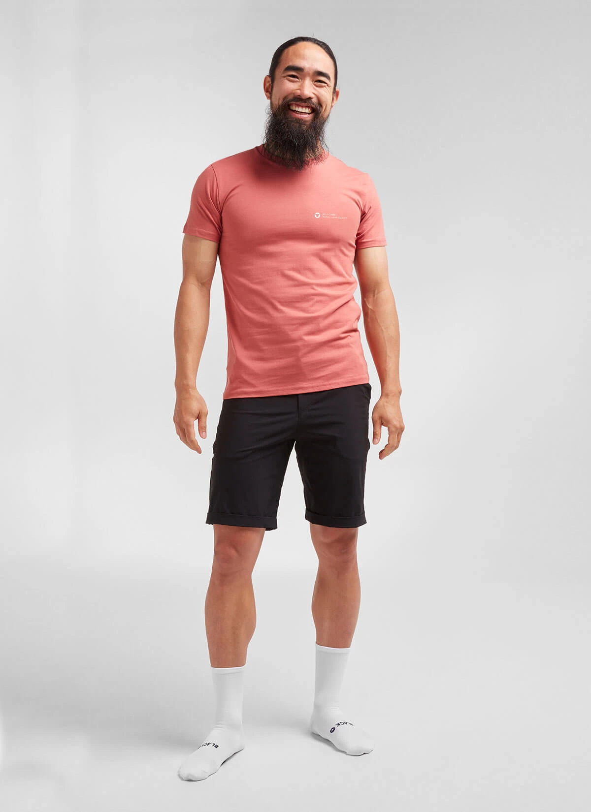 Signature Coral Men's Crew Tee 3 Signature Coral Men's Crew Tee