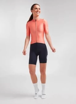 Coral Essentials Team Women's Jersey 7 Coral Essentials Team Women's Jersey -Pro Fit Shop H Front 20.09.03 BSC TEAM F CORAL JERSEY SS 0001