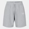 Grey Logo Sweat Shorts -Pro Fit Shop Logo Sweat Shorts Grey 4 5 pdp page
