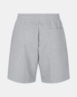 Grey Logo Sweat Shorts -Pro Fit Shop Logo Sweat Shorts Grey back 4 5 pdp page