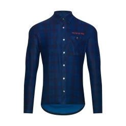 Atlas Gravel Shirt - Blue Tartan