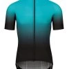 Assos Shifter Hydro Blue Mille GT Men's Jersey C2 -Pro Fit Shop MILLEGTFastLaneSHIFTER SummerSSJerseyG2 HydroBlue fronte ok 11.20.311.2H