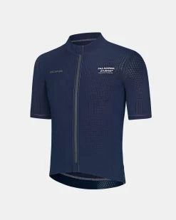 Men's Escapism Light Jersey - Night Blue -Pro Fit Shop Mens Escapism SS Jersey Blue Side pdp page