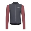 Men's Mechanism Long Sleeve Jersey - Dark Navy / Dusty Mauve -Pro Fit Shop MensMechanismLongSleeveJerseyDarkNavyDustyMauve Front