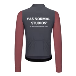 Men's Mechanism Long Sleeve Jersey - Dark Navy / Dusty Mauve -Pro Fit Shop MensMechanismLongSleeveJerseyDarkNavyDustyMauve Front3