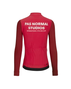 Deep Red Mechanism Women's Long Sleeve Jersey 7 Deep Red Mechanism Women's Long Sleeve Jersey -Pro Fit Shop PN Essentiel Long Sleeve Jersey DarkRed back 4 5