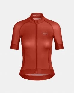 Deep Red Mechanism Women's Jersey