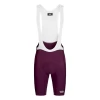 Solitude Men's Bibs - Burgundy -Pro Fit Shop PN Men s 20Solitude 20Bibs 20Burgundy front