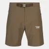 Army Brown Escapism Off-Race Shorts -Pro Fit Shop PN Rust Shorts pdp page