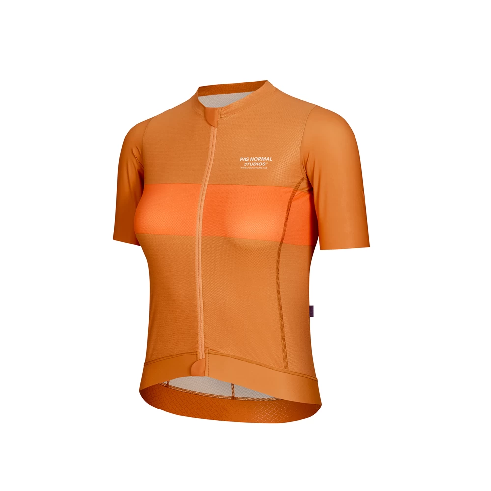 Solitude Women's Jersey - Orange Stripe 4 Solitude Women's Jersey - Orange Stripe - Image 2