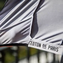 Black Recon Men's Jersey -Pro Fit Shop PelotonDeParis Black Recon Men CyclingJersey Detail5 VeloVeloSingapore