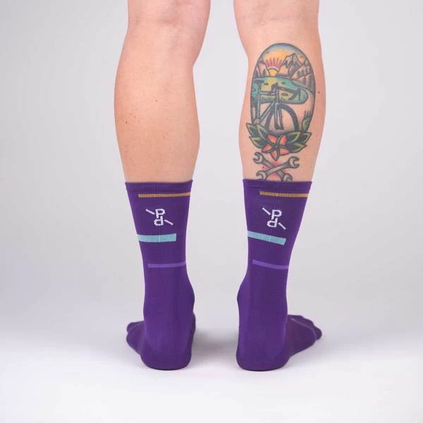 Deep Purple Laser PLTN Socks 6 Deep Purple Laser PLTN Socks - Image 4