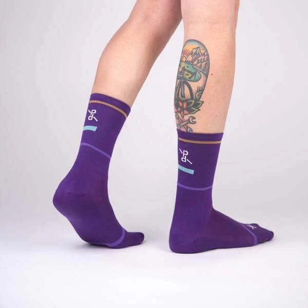 Deep Purple Laser PLTN Socks 4 Deep Purple Laser PLTN Socks - Image 2