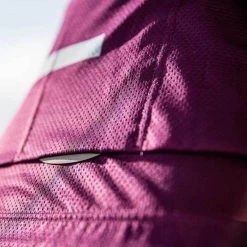 Deep Purple Laser Domestique Women's Jersey -Pro Fit Shop PelotonDeParis Laser DeepPurple Domestique Women CyclingJersey Detail4 VeloVeloSingapore