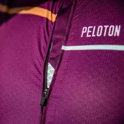 Deep Purple Laser Sprinteur Men's Jersey -Pro Fit Shop PelotonDeParis Laser DeepPurple Sprinteur Men CyclingJersey Detail2 VeloVeloSingapore
