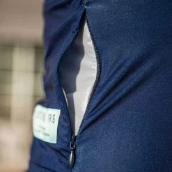 Navy Recon Men's Jersey -Pro Fit Shop PelotonDeParis Navy Recon Men CyclingJersey Detail3 VeloVeloSingapore