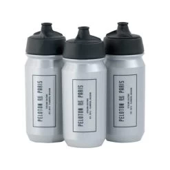 Silver Classic Bidon -Pro Fit Shop PelotonDeParis Silver Classic Bidon CyclingAccessories 3 VeloVeloSingapore