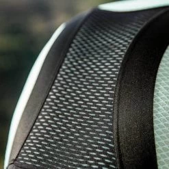 Black Sprinteur Men's Bib -Pro Fit Shop PelotonDeParis Sprinteur Black Men CyclingBib Detail3 VeloVeloSingapore