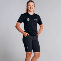 Inactivewear Crew Tee - Future Project Black -Pro Fit Shop Tee 3