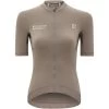 Portobello Grey Mono Short Sleeve Women's Jersey -Pro Fit Shop Universal Colours Mono Womens Short Sleeve Jersey Portobello Grey