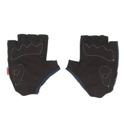 Navy Trail Short Fingered Glove -Pro Fit Shop Velocio Trail Navy Glove CyclingAccessories Back VeloVeloSingapore