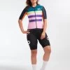 Classics Flèche Wallonne WMN LuxLite Women's Jersey -Pro Fit Shop W 20.12.11 BSC WMN CLASSICS JERSEY BLACK ORANGE 0004