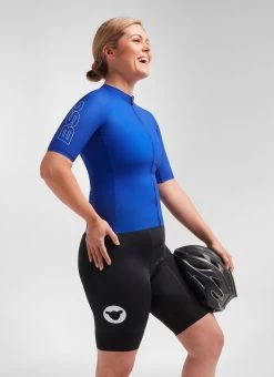 Blue Racing WMN Climber Women's Jersey 7 Blue Racing WMN Climber Women's Jersey -Pro Fit Shop W Side 20.09.02 BSC WMN CLIMBER JERSEY RACINGBLUE SS 0009