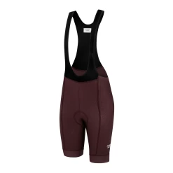 Women's Essential Bib - Burgundy 6 Women's Essential Bib - Burgundy -Pro Fit Shop WomensEssentialBib DarkRed 2