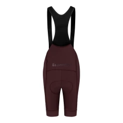 Women's Essential Bib - Burgundy 7 Women's Essential Bib - Burgundy -Pro Fit Shop WomensEssentialBib DarkRed 3