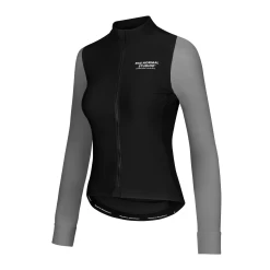 Women's Mechanism Long Sleeve Jersey - Fossil Grey 6 Women's Mechanism Long Sleeve Jersey - Fossil Grey -Pro Fit Shop WomensMechanismLongSleeveJerseyBlack MediumGrey2