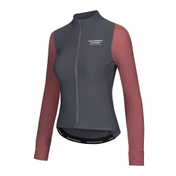 Women's Mechanism Long Sleeve Jersey - Dark Navy / Dusty Mauve -Pro Fit Shop WomensMechanismLongSleeveJerseyDarkNavyDustyMauve Front2