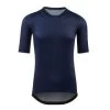Navy Signature Zipperless Men's Jersey 2 Navy Signature Zipperless Men's Jersey -Pro Fit Shop medium mens zipperless signature jersey front navy