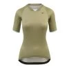 Light Olive Signature Zipperless Women's Jersey -Pro Fit Shop medium womens signature zipperless jersey light olive front