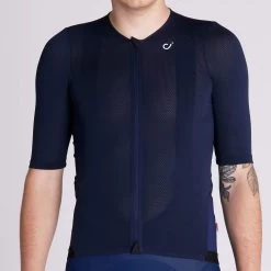 Navy Concept Radiator Men's Jersey -Pro Fit Shop mens concept radiator navy front detail 2000x d6448302 5577 4761 8e59 606c28add5e0