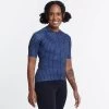 Navy Grid Dot Ultralight Women's Jersey -Pro Fit Shop womens ultralight grid dot jersey navy front 1200x 59ebea20 2034 4b34 9935 2013aa519050