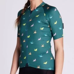 Deep Sea Origami Ultralight Women's Jersey -Pro Fit Shop womens ultralight origami deep sea front detail 1200x 32bf6dcc 809a 464d 9797 248850d8c18d